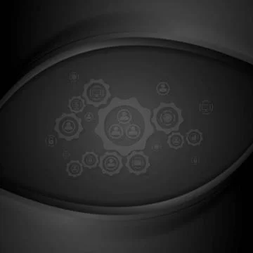 Black waves teamwork concept background Black waves teamwork concept backg... Stock Photos