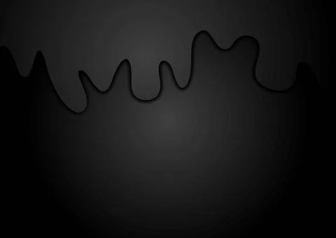Black wavy art vector design Black wavy art concept design. Vector backgro... Stock Photos