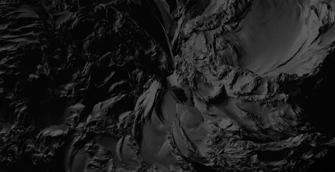 Black wavy background. Animation. Slow Stock Footage 236794808
