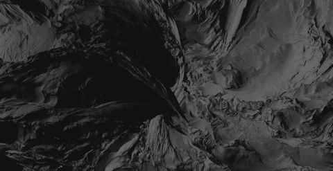Black wavy background. Animation. Slow Stock Footage 237526724