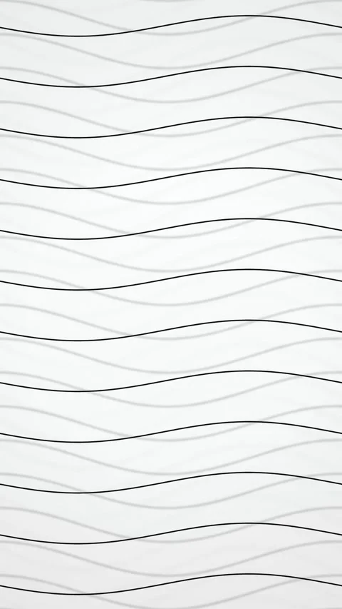 Black wavy geometric line pattern seamless loop motion background 動画素材 346570866