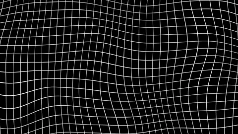 Black wavy grid animation background. Grid motion backdrop Видео 296684007