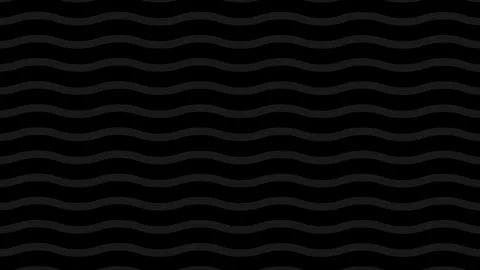 Black Wavy Line Pattern Background Stock Footage 290819005