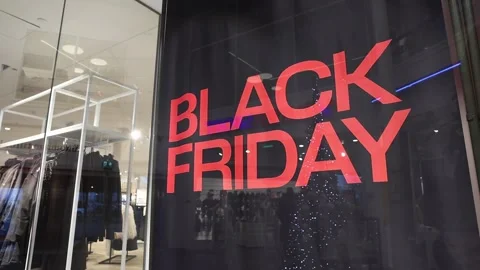 Black week, Linköping, Sweden Stock Footage 293803052