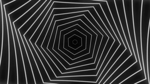Black white abstract lines looped background Stock Footage 170945166