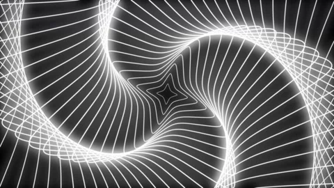 Black white abstract lines looped background Stock Footage 170946216