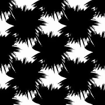 Black-white abstract pattern qualitative illustration for your design Stock Illustration