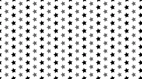 Black, white and grey rotating stars background. Stock Footage 112273558