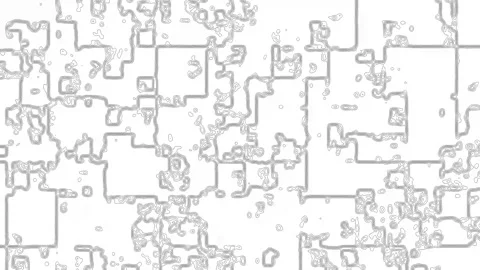 Black White Animation With Spots Stock Footage 319218938