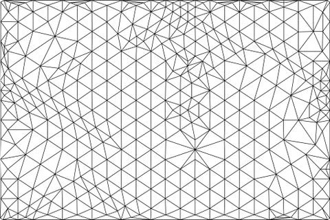 Black-white background from triangles. Stock Illustration