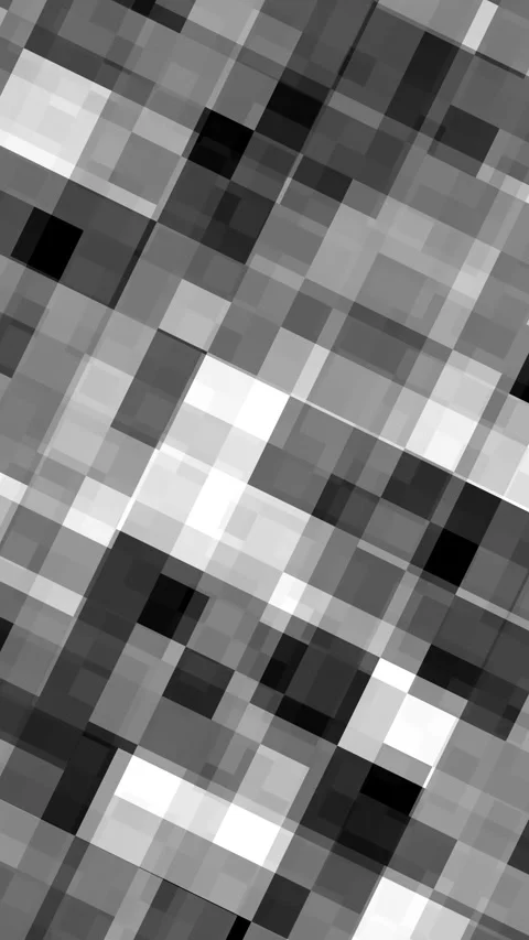 Black white block looped vertical background 動画素材 267277971