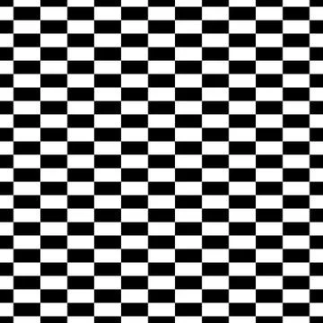 Black white bricks pattern seamless vector. Stockillustratie