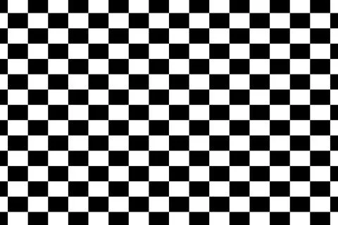 Black white checkerboard pattern background abstract grid design Stock Illustration