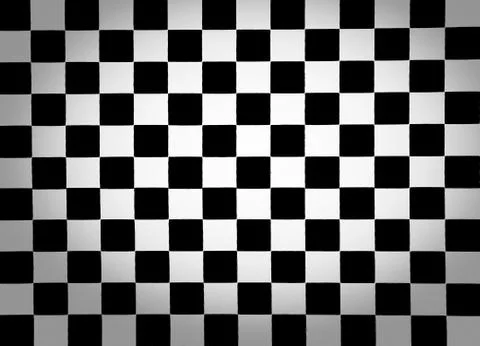 Black white chess mate Stock Illustration