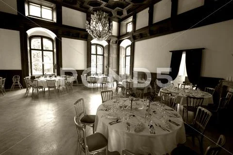Black white citadel low key romance romantic Stock Photos