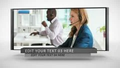 Black & White Display - After Effects Template Stock After Effects