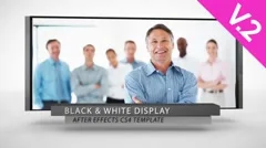 Black & White Display (V.2) - After Effects Template Stock After Effects