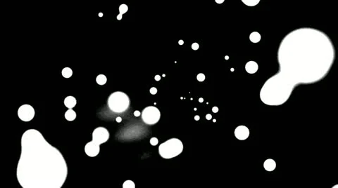 Black white dots Stock Footage 18193649