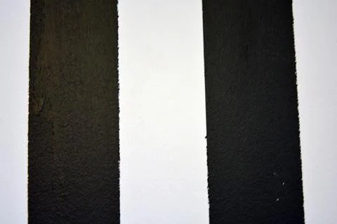 Black, white drawing of stripes of different widths and lengths. Stock Photos