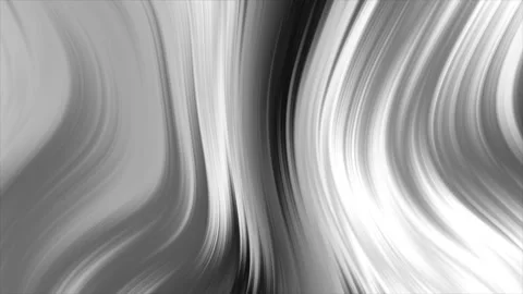 Black White Fluid Gradient shapes Video stock 243584378
