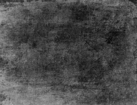 Black-White Grunge Dark Pattern. Wide-Screen Background. Black-White Grung... Stock Photos
