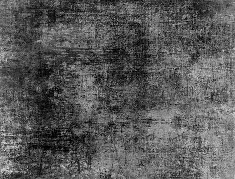 Black-White Grunge Dark Pattern. Wide-Screen Background. Black-White Grung... Foto stock