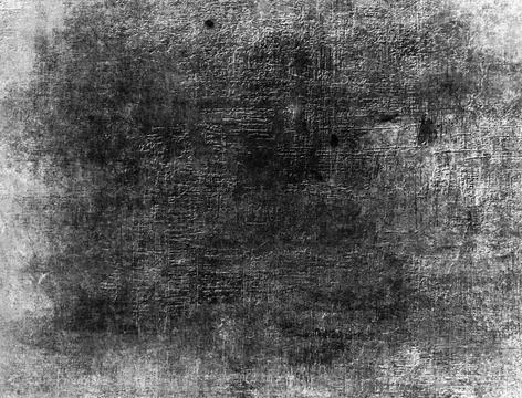 Black-White Grunge Dark Pattern. Wide-Screen Background. Black-White Grung... Stock Photos