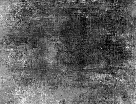 Black-White Grunge Dark Pattern. Wide-Screen Background. Black-White Grung... Stock Photos