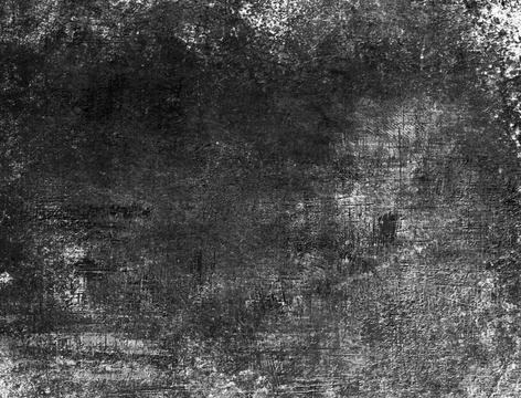 Black-White Grunge Dark Pattern. Wide-Screen Background. Black-White Grung... Foto stock