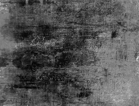 Black-White Grunge Dark Pattern. Wide-Screen Background. Black-White Grung... Foto stock
