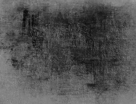 Black-White Grunge Dark Pattern. Wide-Screen Background. Black-White Grung... Stock Photos
