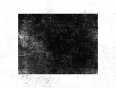 Black-White Grunge Dark Pattern. Wide-Screen Background. Black-White Grung... Foto stock