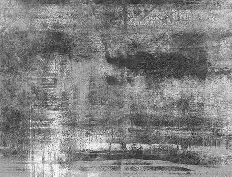 Black-White Grunge Dark Pattern. Wide-Screen Background. Black-White Grung... Stock Photos