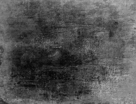 Black-White Grunge Dark Pattern. Wide-Screen Background. Black-White Grung... Stock Photos