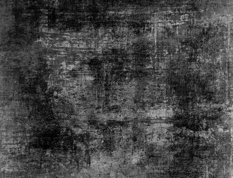 Black-White Grunge Dark Pattern. Wide-Screen Background. Black-White Grung... Foto stock