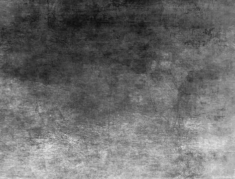 Black-White Grunge Dark Pattern. Wide-Screen Background. Black-White Grung... Foto stock