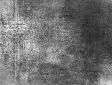 Black-White Grunge Dark Pattern. Wide-Screen Background. Black-White Grung... Stock Photos