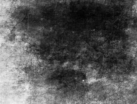Black-White Grunge Dark Pattern. Wide-Screen Background. Black-White Grung... Stock Photos