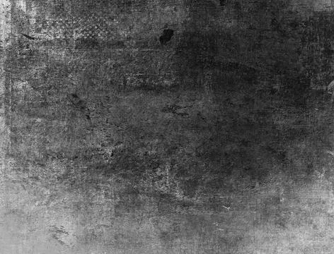 Black-White Grunge Dark Pattern. Wide-Screen Background. Black-White Grung... Stock Photos