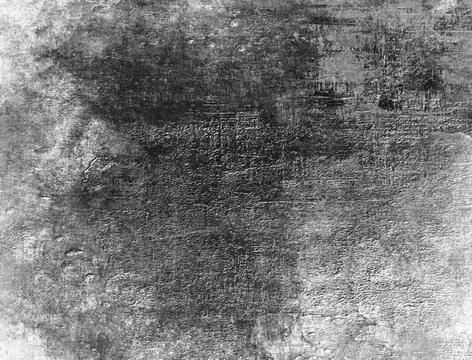 Black-White Grunge Dark Pattern. Wide-Screen Background. Black-White Grung... Stock Photos