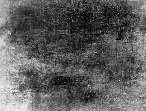 Black-White Grunge Dark Pattern. Wide-Screen Background. Black-White Grung... Foto stock