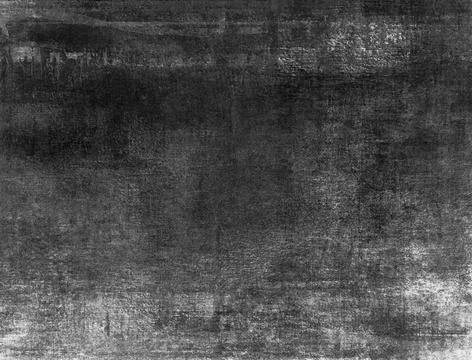 Black-White Grunge Dark Pattern. Wide-Screen Background. Black-White Grung... Foto stock