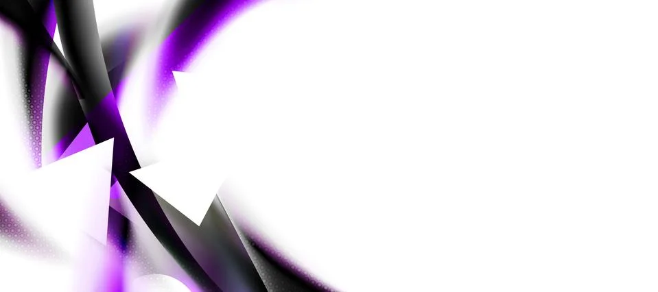 Black, white hex texture abstract background, energy technology. Stock Illustration