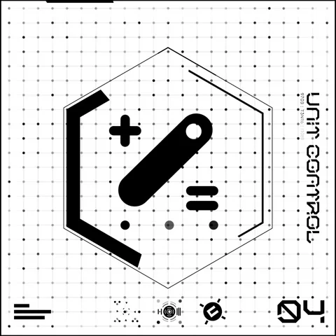 Black &amp; White Icon Dot Grid Panel 04 Stock Footage 294040479