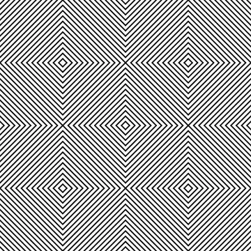 Black white linen geometric pattern  Stock Illustration