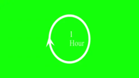 Black White Logo Horizontal 16:9 Green Screen Video stock 340461583