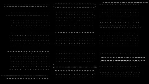 Black &amp; White Minimal VJ Background Stock Footage 119955801