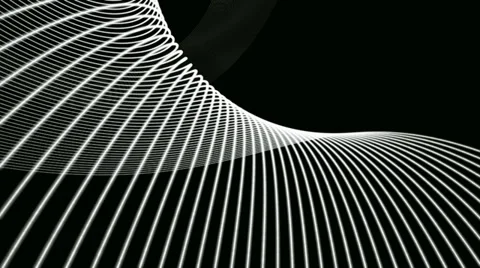 Black &amp; white network Stock Footage 28612229