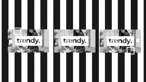 Black White Opener Stock After Effects