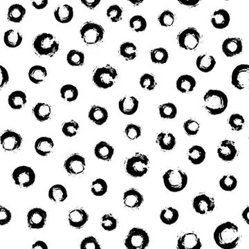 Black white painted background Stock Illustration